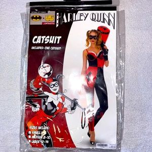 Halloween ‘Harley Quinn’ Cat Suit Costume!